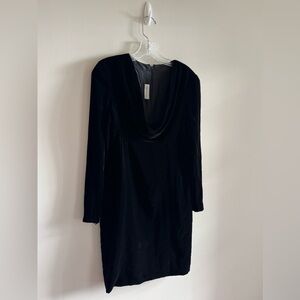 Bergdorf Goodman Velvet Dress